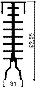 code art. FM642 : Dissipateurs thermiques en aluminium en barres
