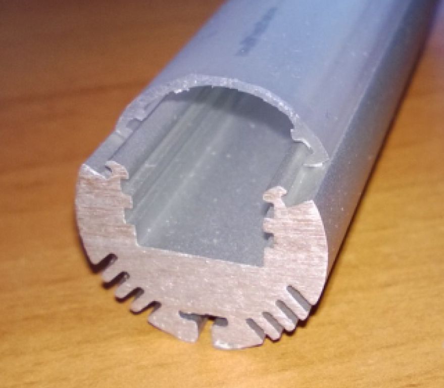 profili in alluminio anodizzato per led