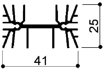 kod sztuka. FM403: Aluminiowe radiatory w prętach