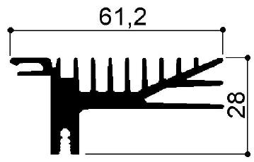 kod sztuka. FM413: Aluminiowe radiatory w prętach