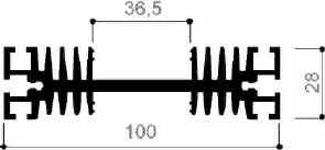 kod sztuka. FM600: Aluminiowe radiatory w prętach