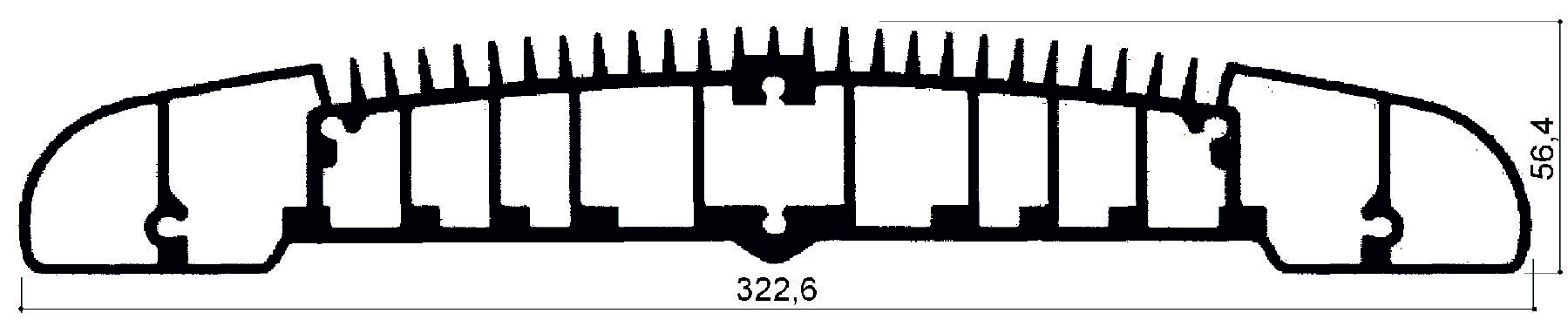 kod sztuka. FM646: Aluminiowe radiatory w prętach