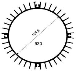kod sztuka. FM920: Aluminiowe radiatory w prętach
