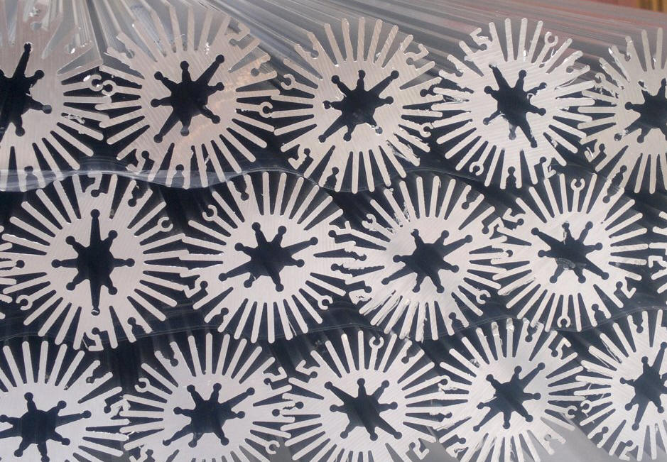 wytłaczanego profilu aluminiowego radiatora